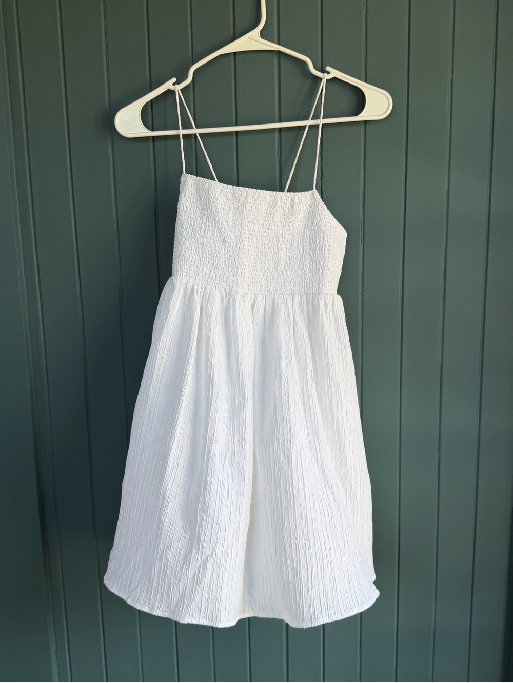 American Eagle Outfitters White Mini Sundress